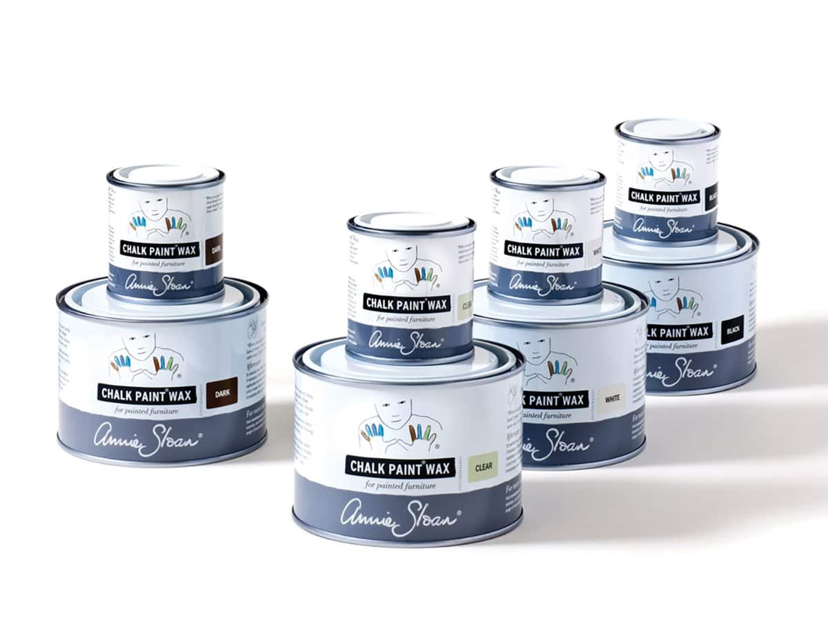 Stacks of Annie Sloan products