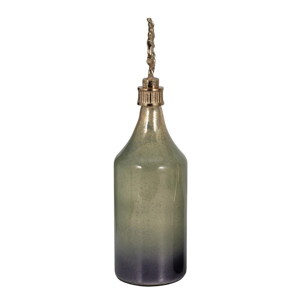 Picture of Anders Green Glass Bottle, Large