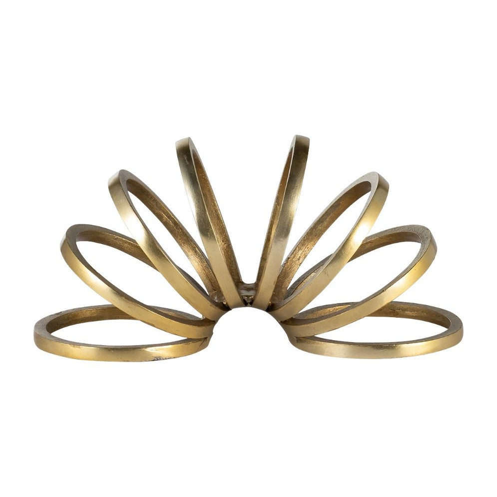 Picture of Slinky Sculpture Decor Gold
