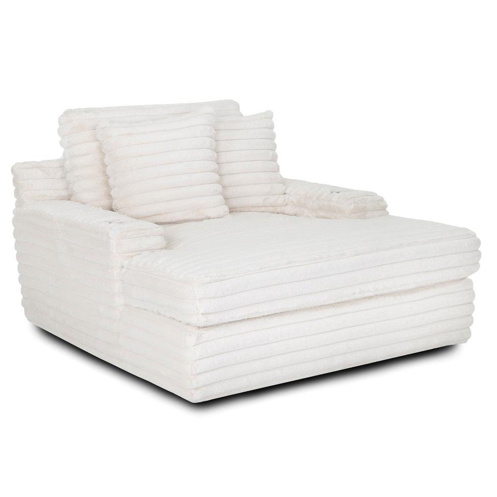 Picture of Gemini 52" Cream Home Theater Chaise