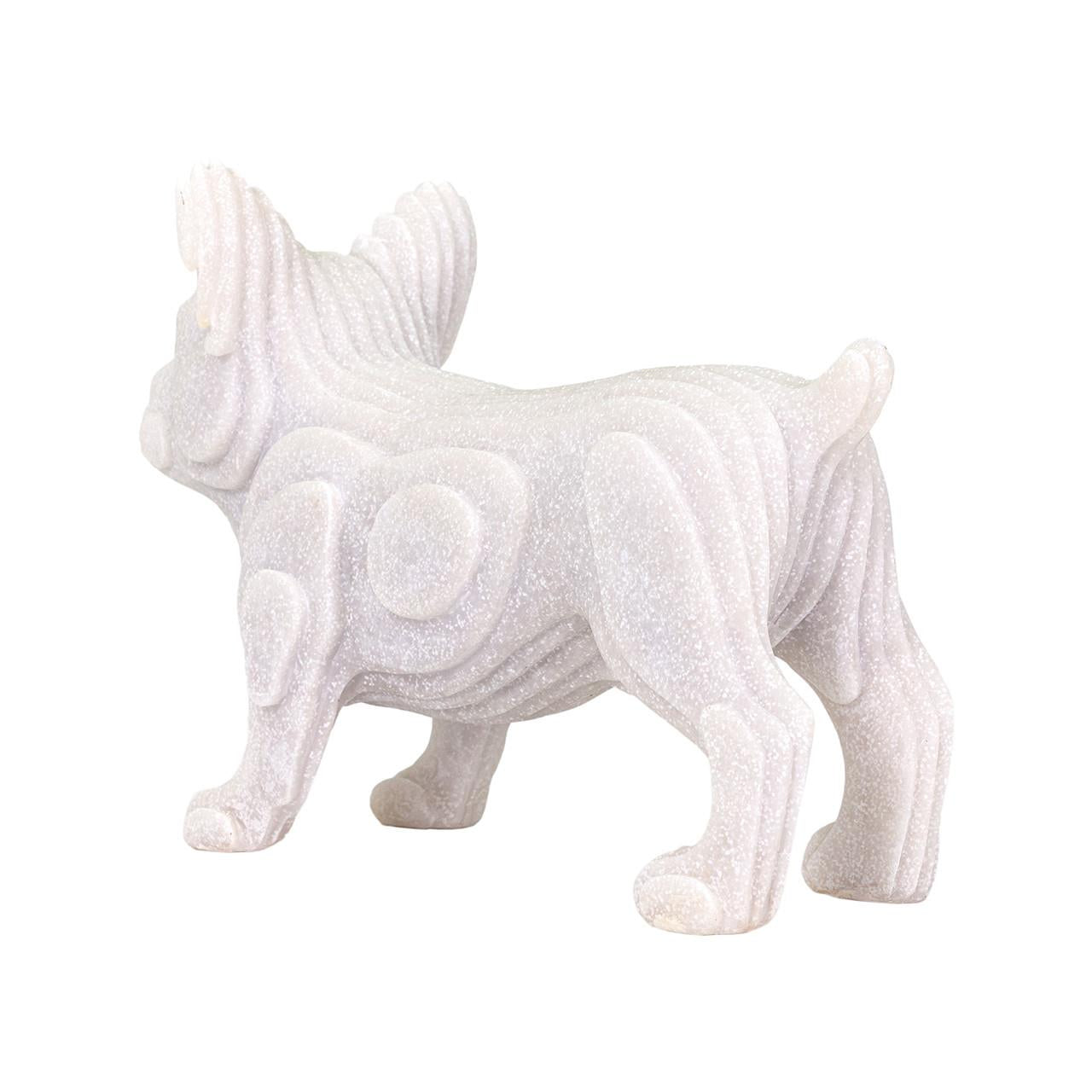 Picture of Quartz Pug Statuary