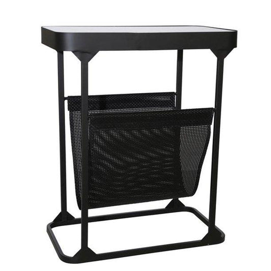 Picture of Metal Magazine Rack End Table