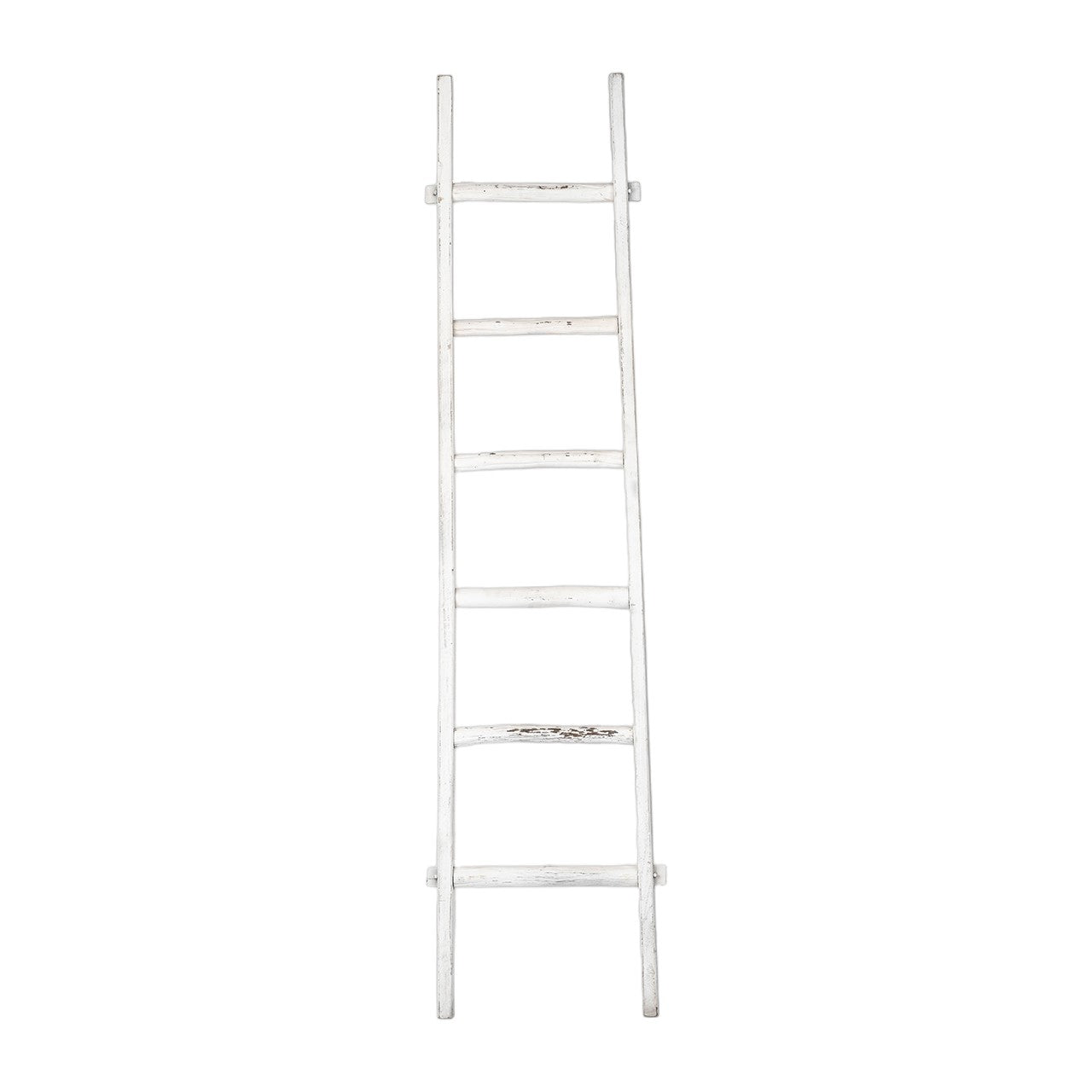 Picture of White Wood Decorative Ladder