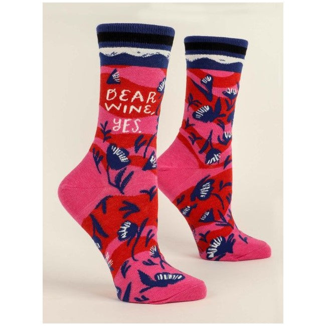 Picture of Women's Socks - "Dear Wine, Yes"