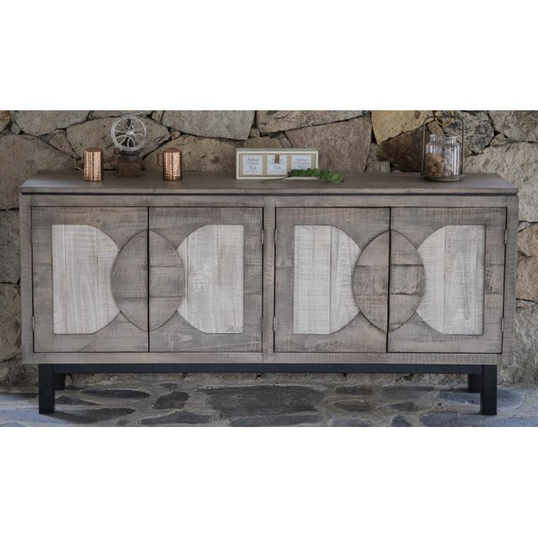 Picture of Casillas 69" Sideboard Grey (Solid Pine)