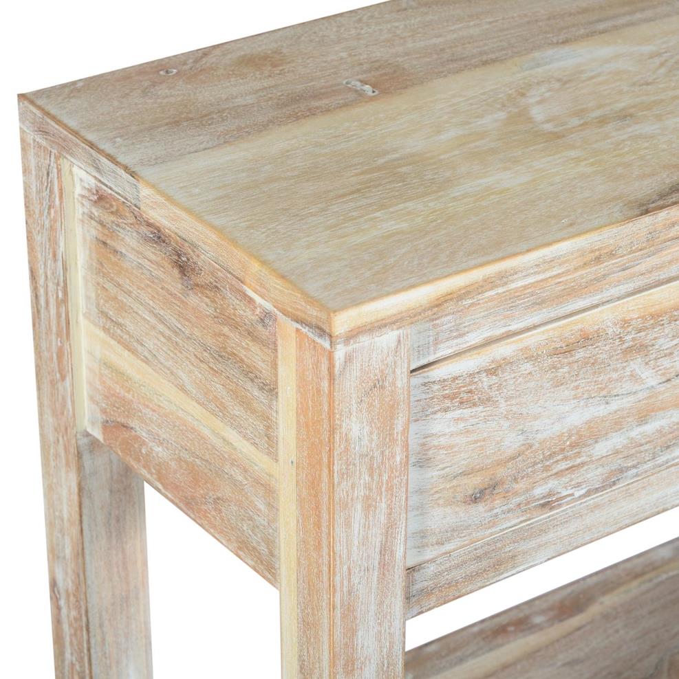 Picture of Ray 40" Sofa Table White Wash