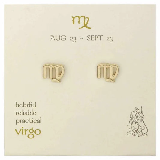 Picture of Zodiac Stud Earrings - Virgo