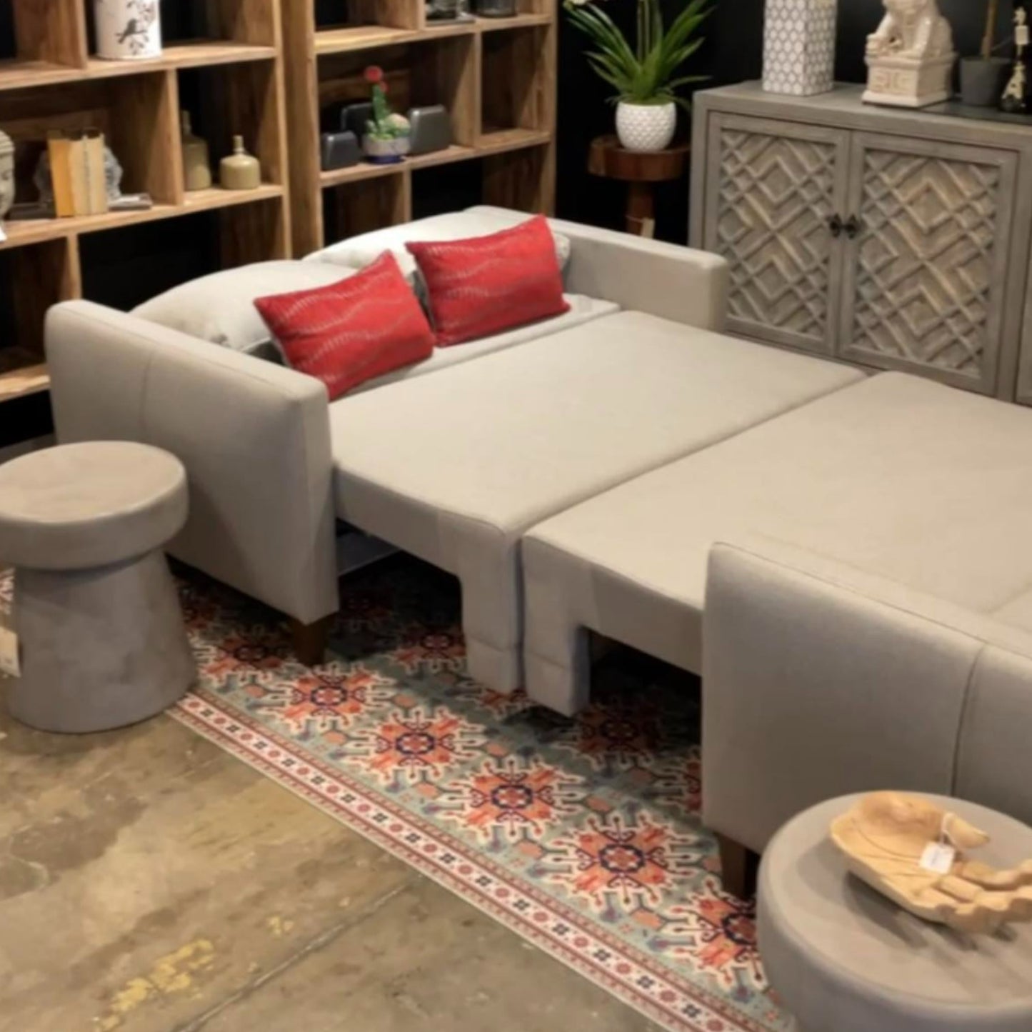 Picture of Savant Set of 2 Sofa Bed Grey