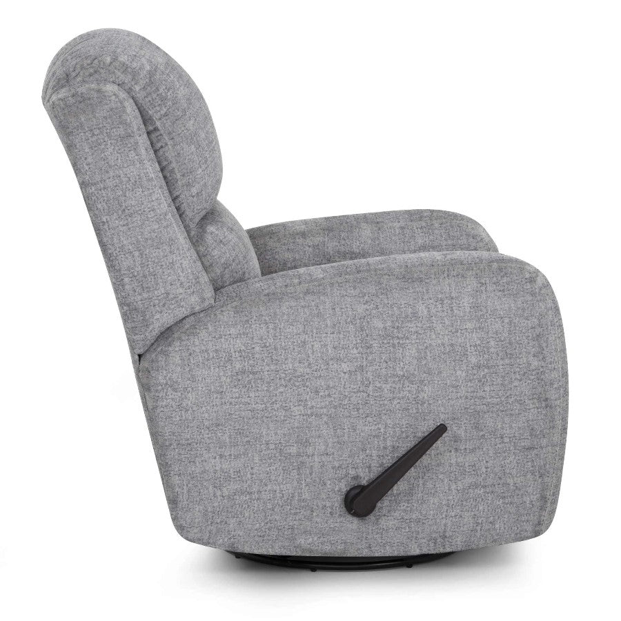Picture of Steele Down Gray Swivel Glider Recliner