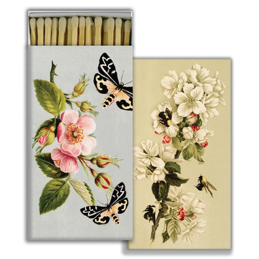 Picture of Insects and Floral Matchbox