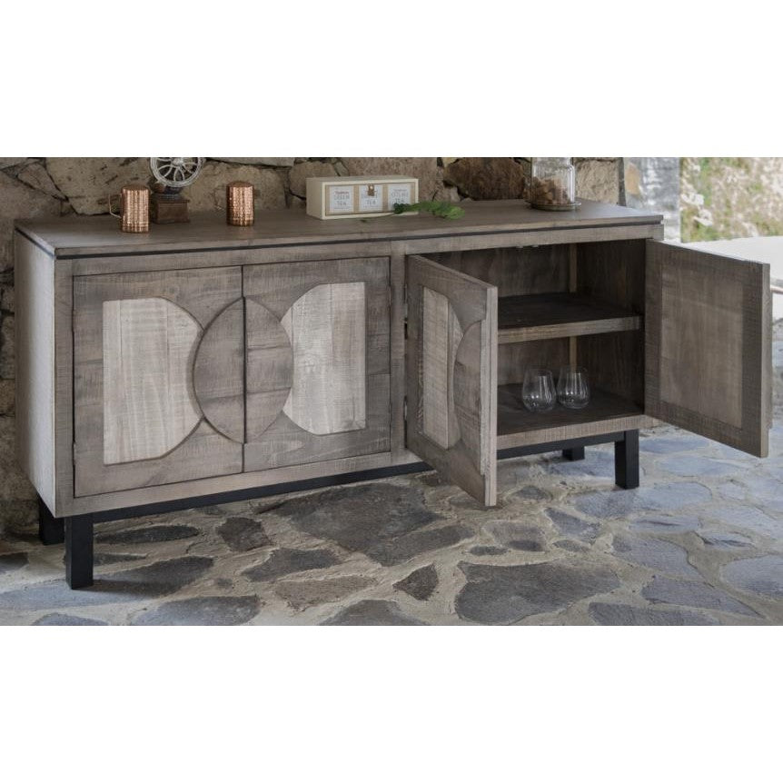 Picture of Casillas 69" Sideboard Grey (Solid Pine)