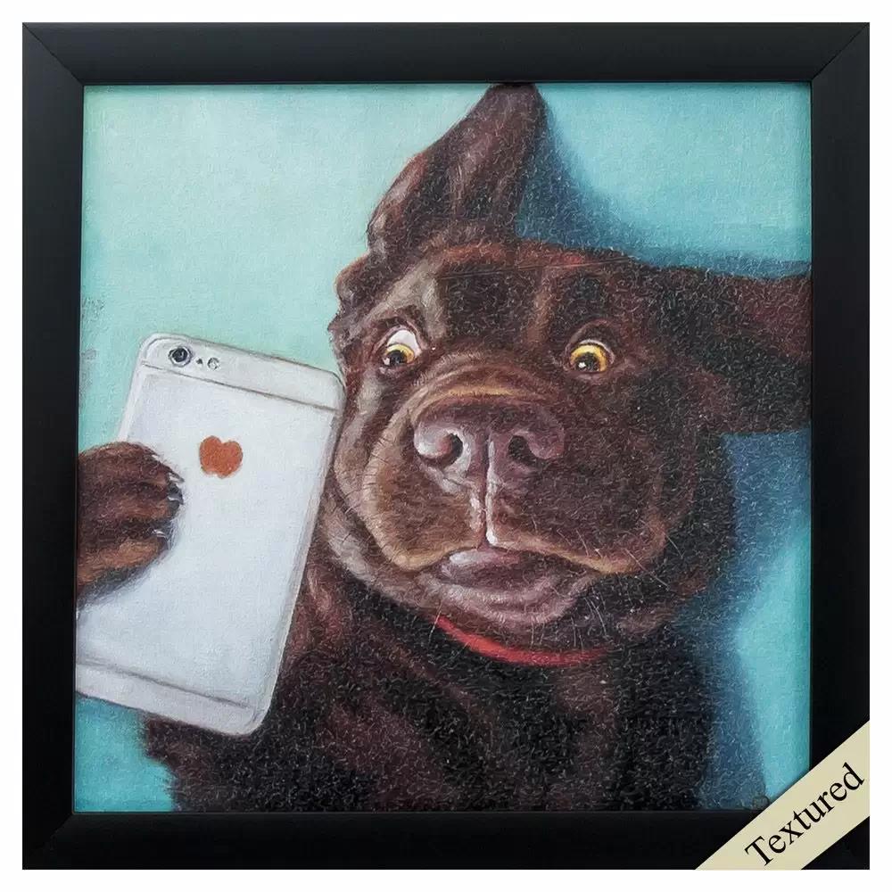 Picture of Dog Selfie