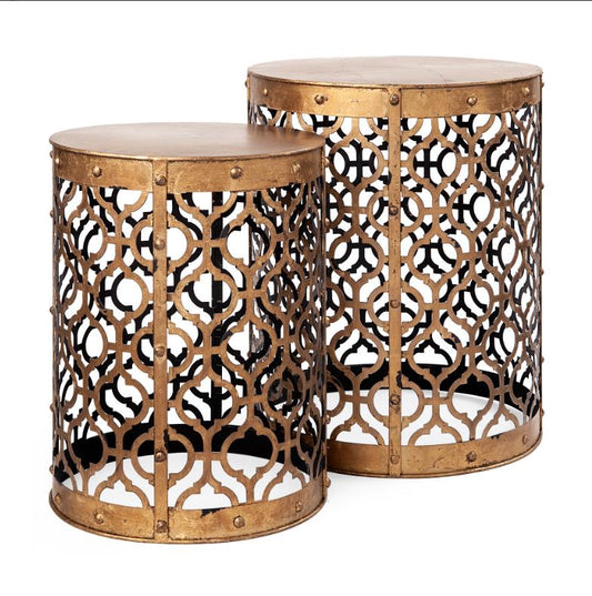 Picture of S/2 Bekia Gold Accent Table