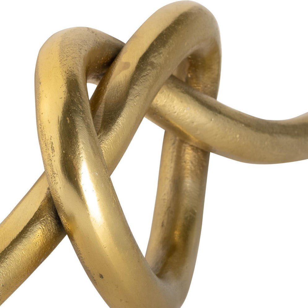 Picture of Single Knot Tabletop Decor Gold