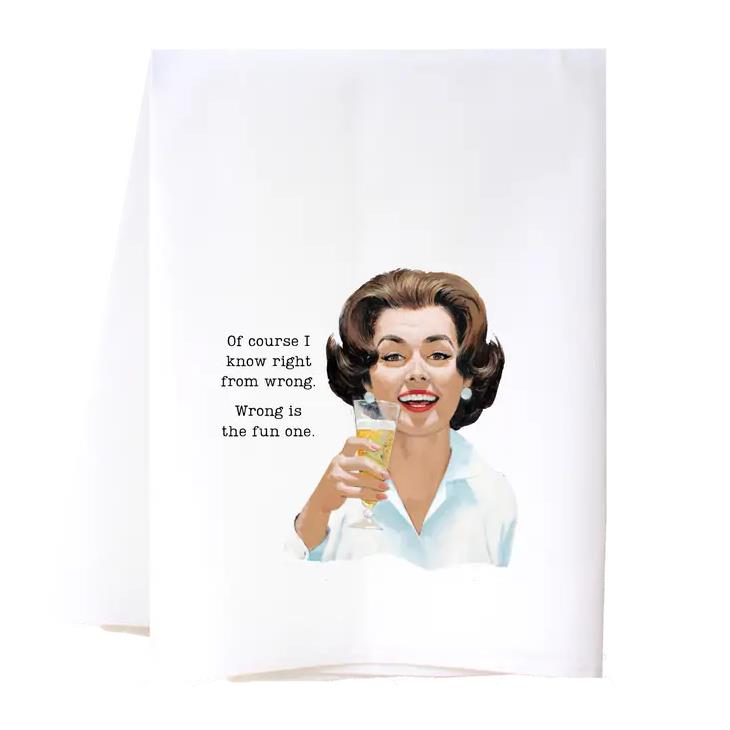 Picture of Right From Wrong Towel
