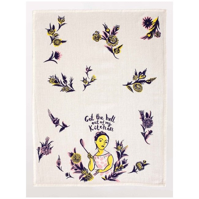 Picture of "Get the Hell Out" Dish Towel