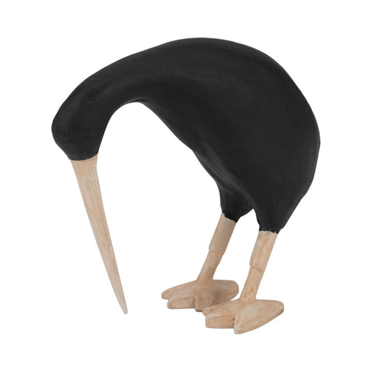 Picture of Black Wood Kiwi Bird with Natural Legs