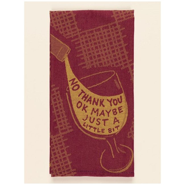 Picture of "Just a Little Bit" Woven Dish Towel