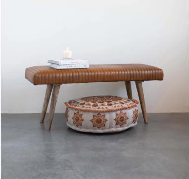 Picture of Channel Leather Bench