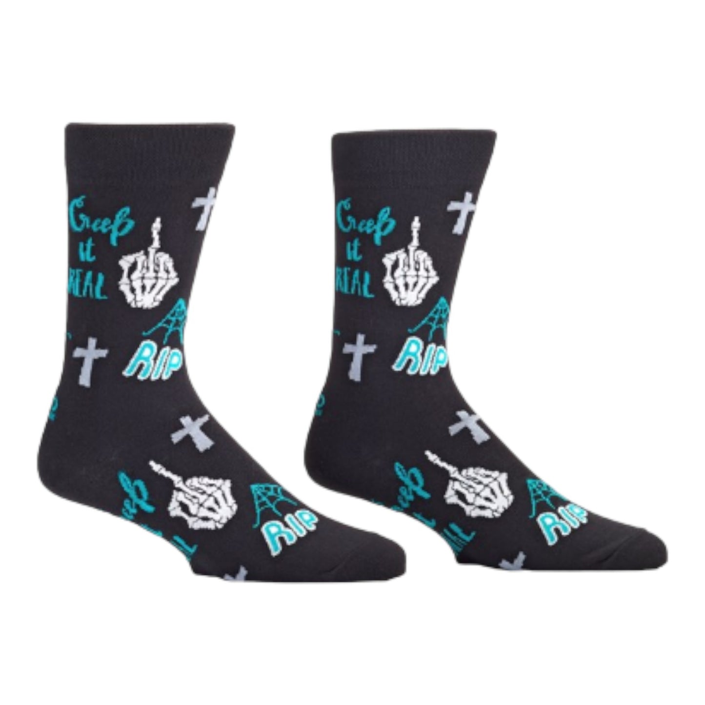 Picture of Creep It Real Men Crew Socks