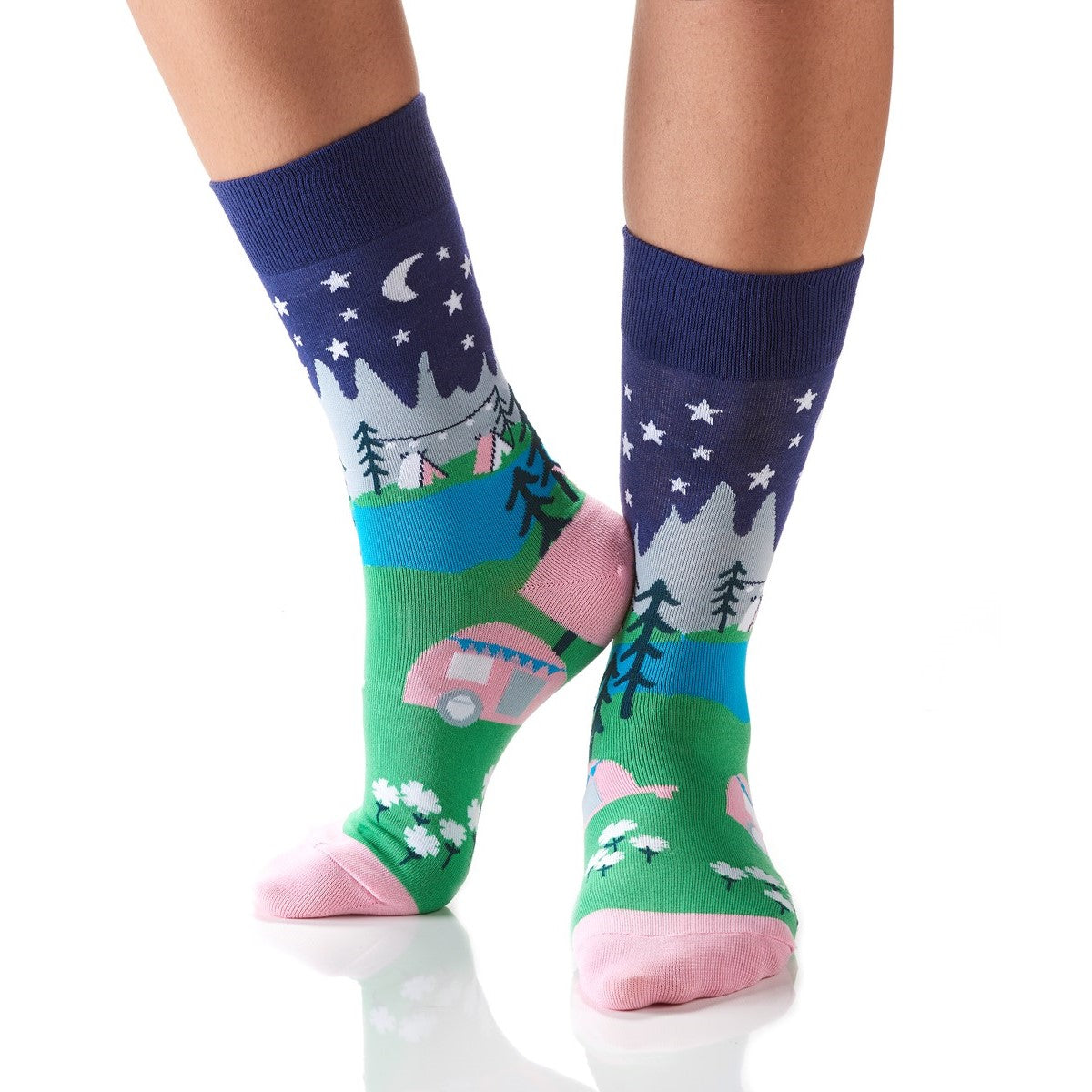 Picture of Glamping Women Crew Socks