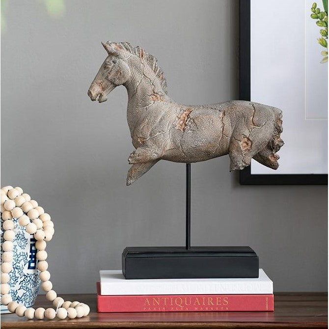 Picture of Horse Statue on Stand
