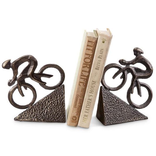 Picture of Bicyclist Bookends