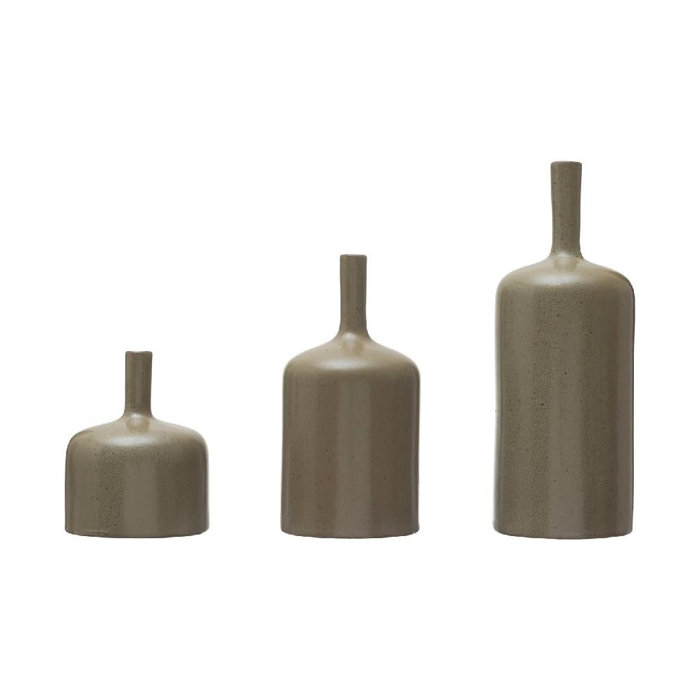 Picture of Bottle Vase Brown Medium