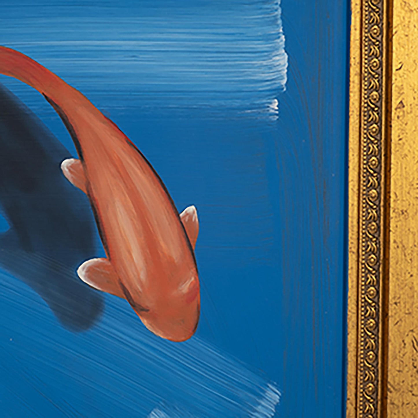 Picture of Set of 3 Swimming Orange Fish Framed Wall Art