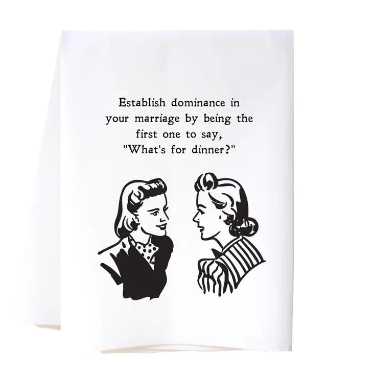 Picture of Establish Dominance Towel