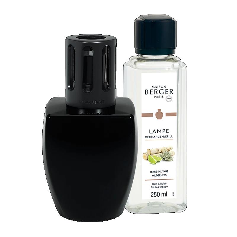 Picture of June Black Fragrance Lamp Gift Set w/ Wilderness