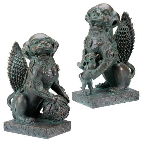Picture of Cold Cast Foo Lions S/2