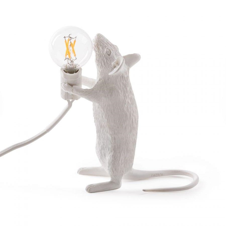 Picture of Standing Mouse Lamp White
