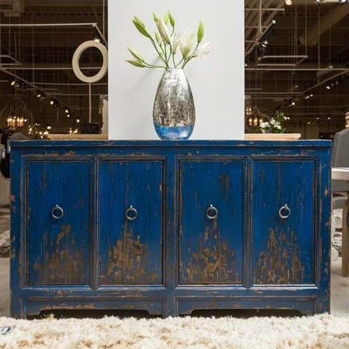 Picture of Ambrose 63" Blue Credenza