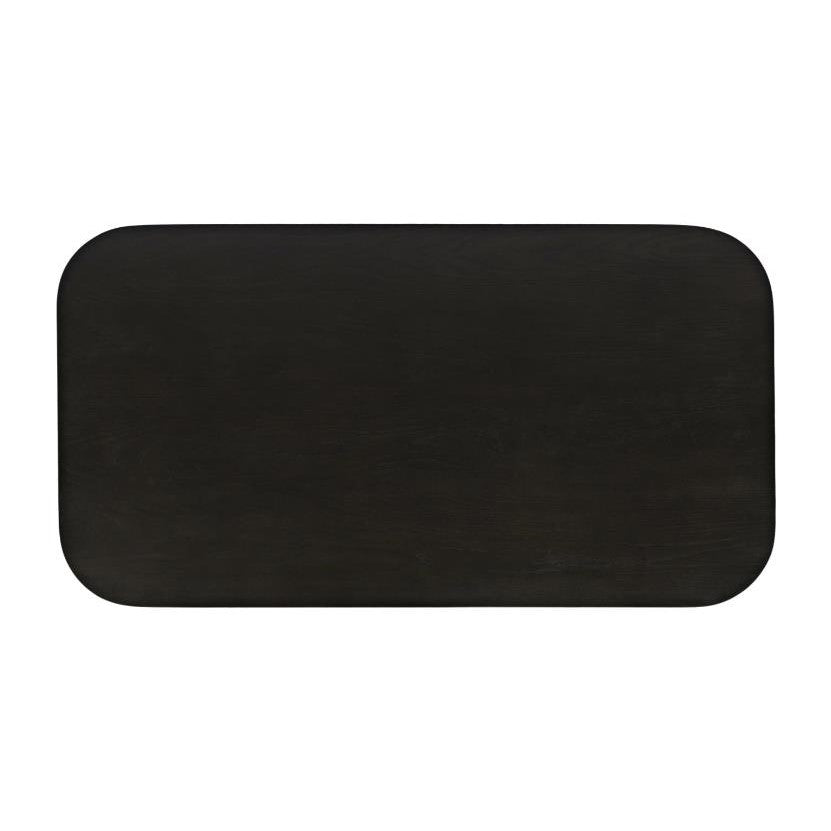 Black, rectangular mat with rounded corners.