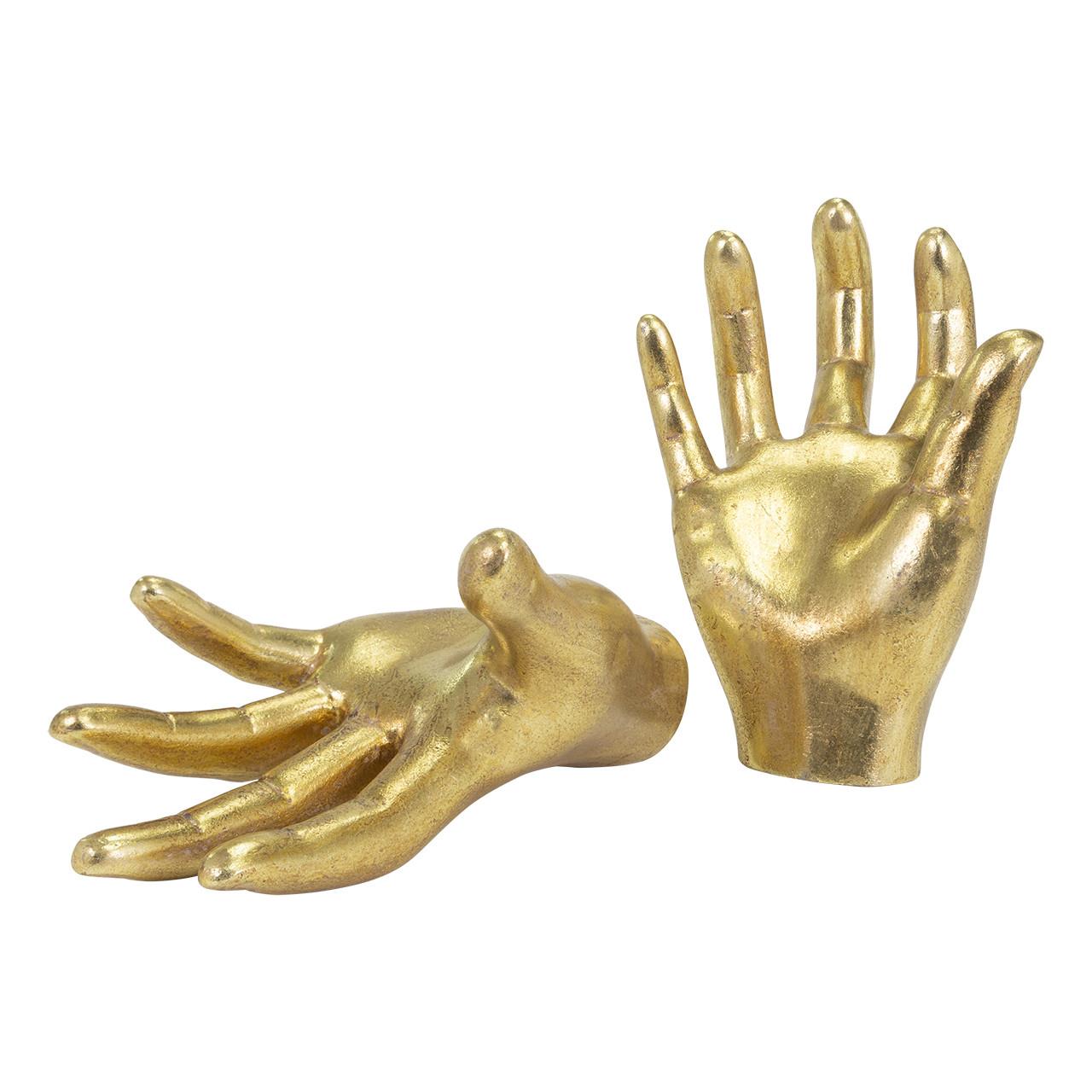 Picture of Reaching Hands Gold, Set of 2