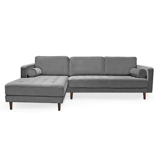 Picture of Raul Grey Velvet Sectional