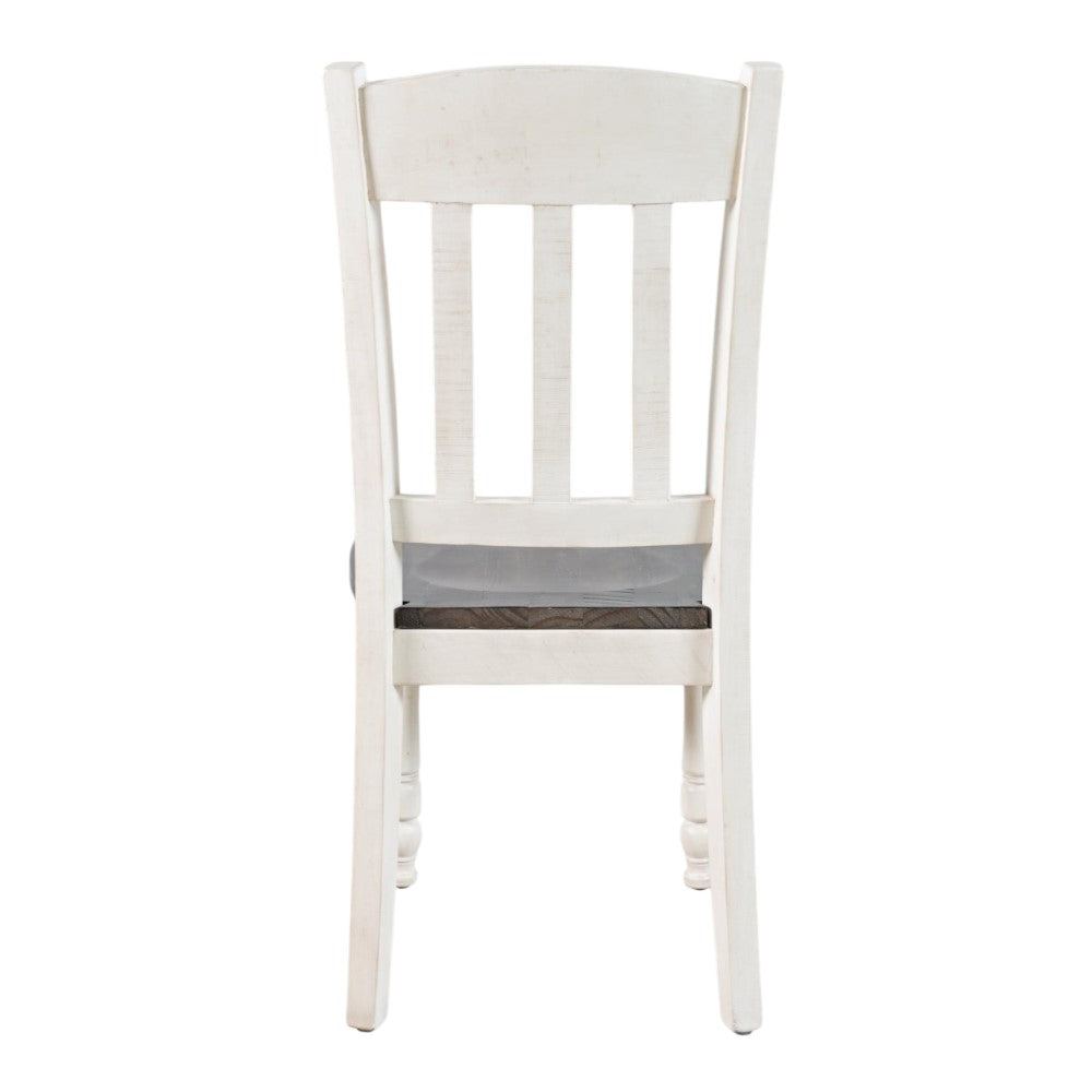 Picture of Madden Slatback Dining Chair, White