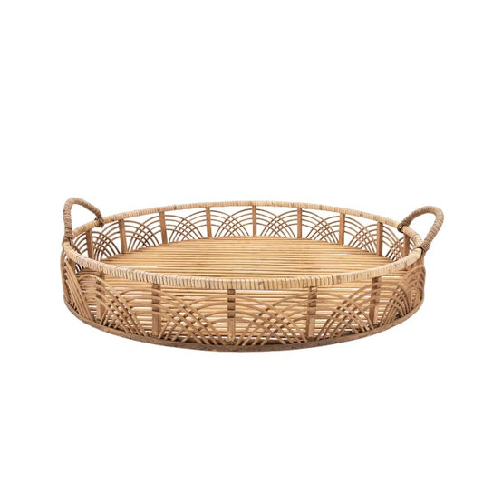 Picture of Bamboo Round Tray, Small