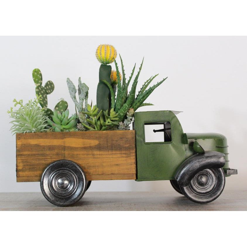 Picture of Truck w/ cactus & succulents