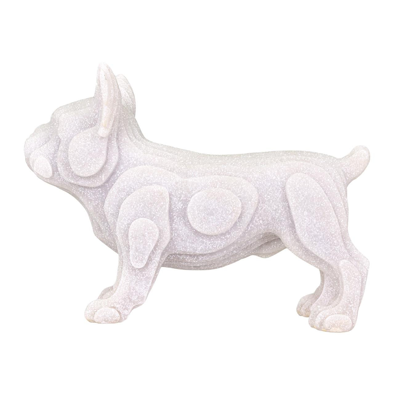 Picture of Quartz Pug Statuary