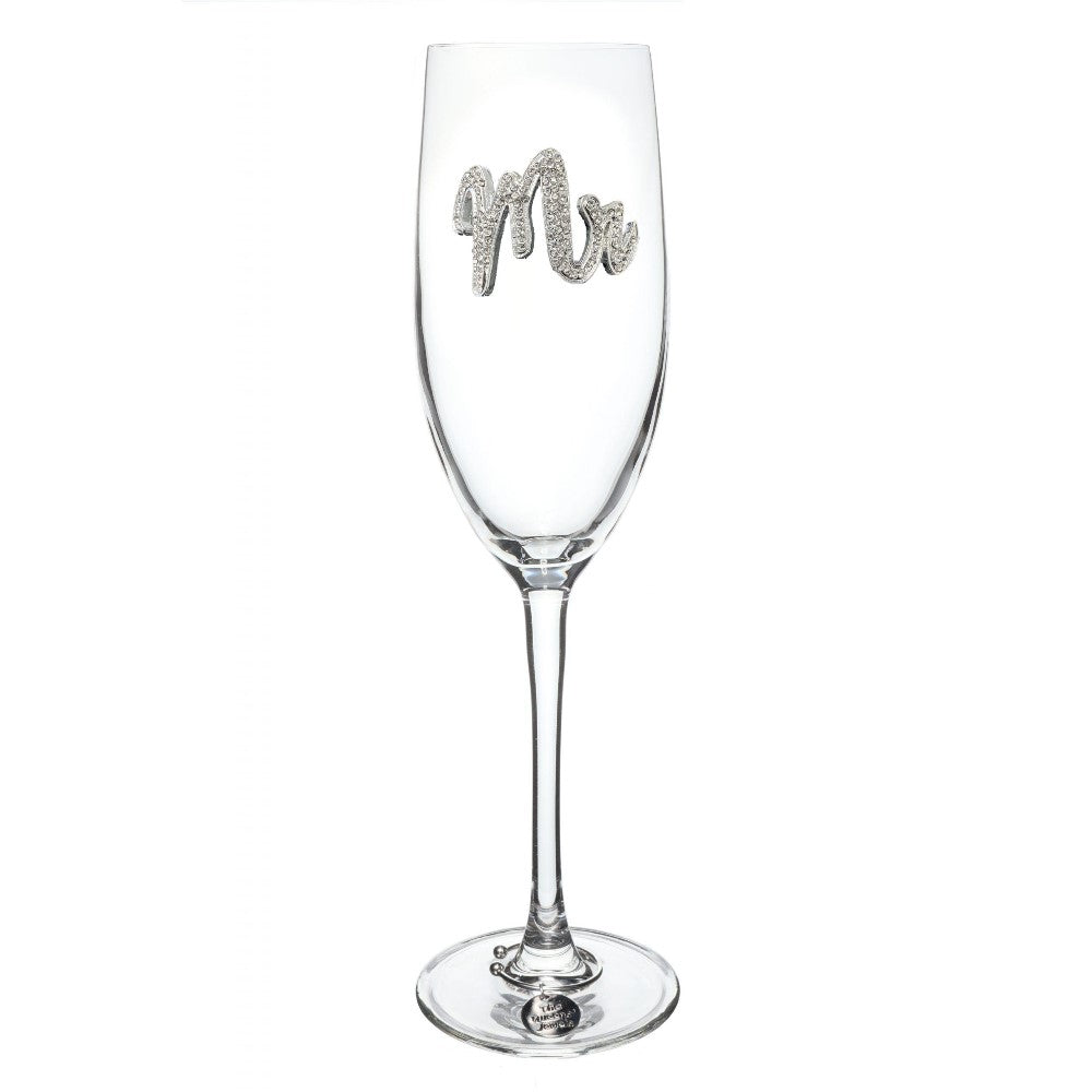 Picture of Mr Jeweled Champagne Flute