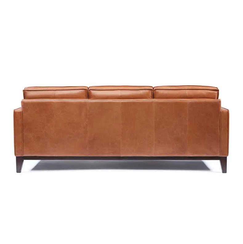 Picture of Wales 86" Chestnut Leather Sofa