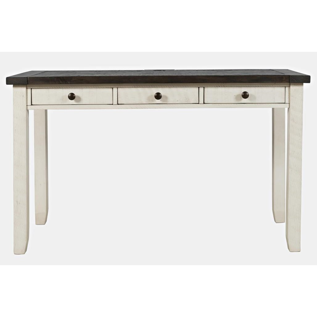 Picture of Madden White Desk Powered