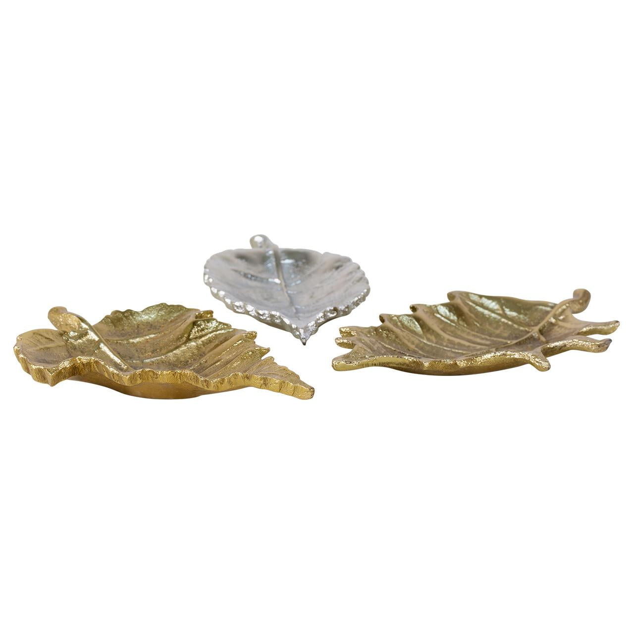Picture of Metallic Leaf Tray