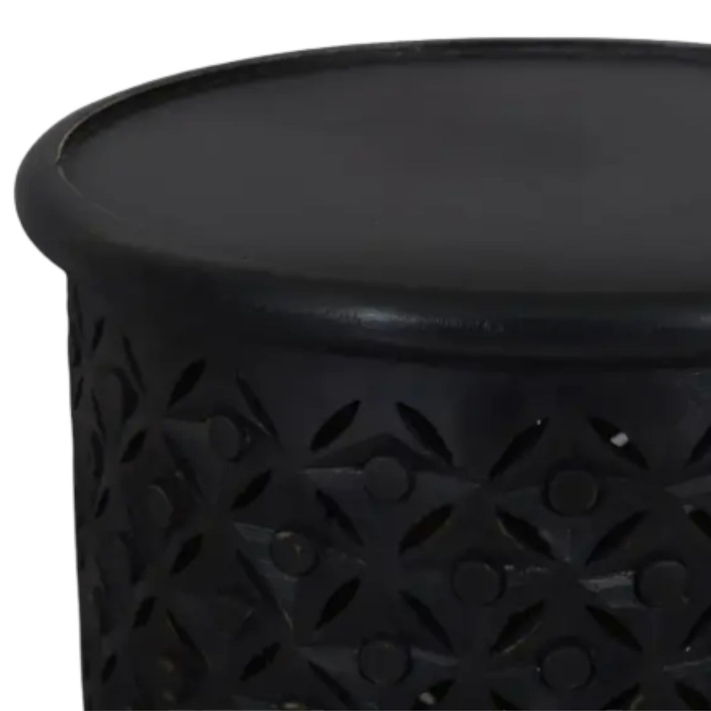 Picture of Derek Drum Table Antique Black 16"