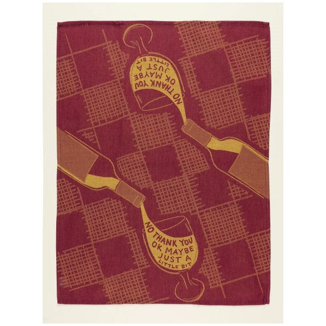 Picture of "Just a Little Bit" Woven Dish Towel