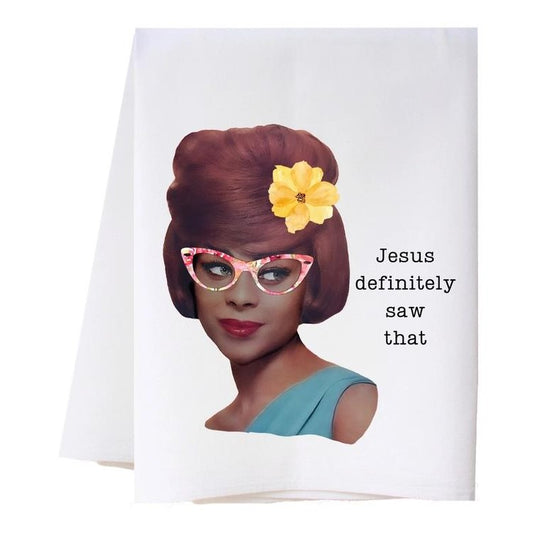 Picture of Saw That Flour Sack Towel, Diva of Color Edition