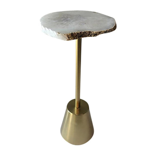 Picture of Reykur Raw Agate Accent Table, Tall