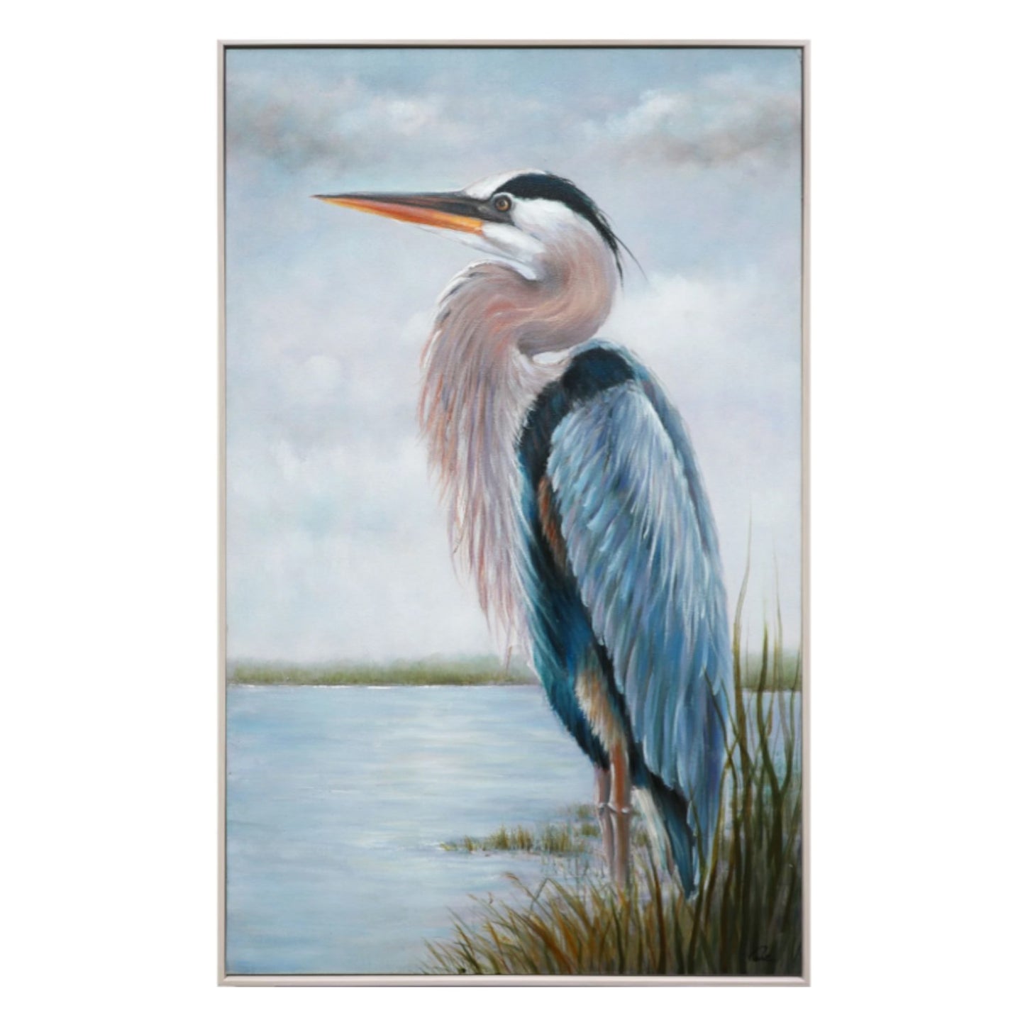 Picture of Marshland Heron 30"x50"